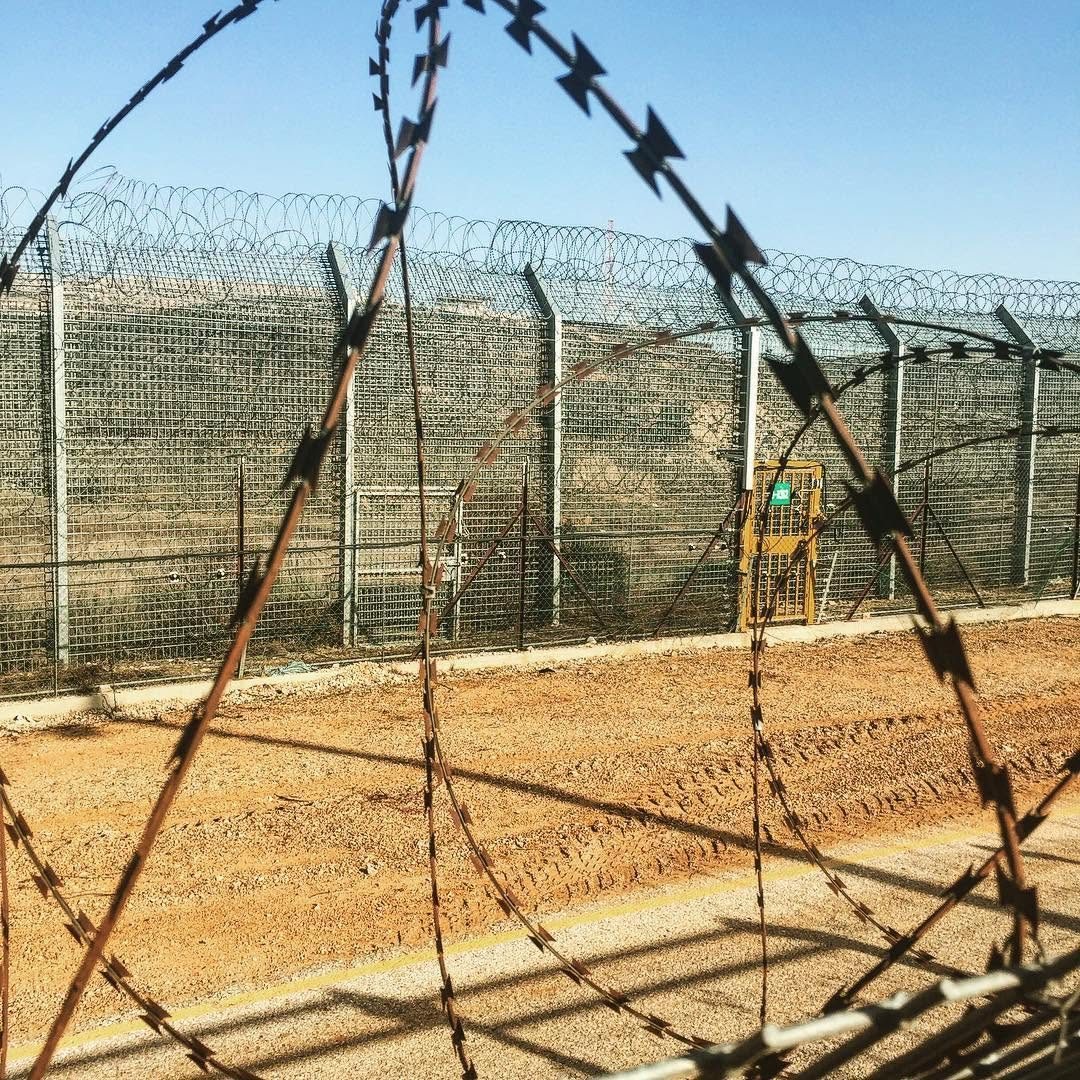 The border fence on Israel’s northern frontier.