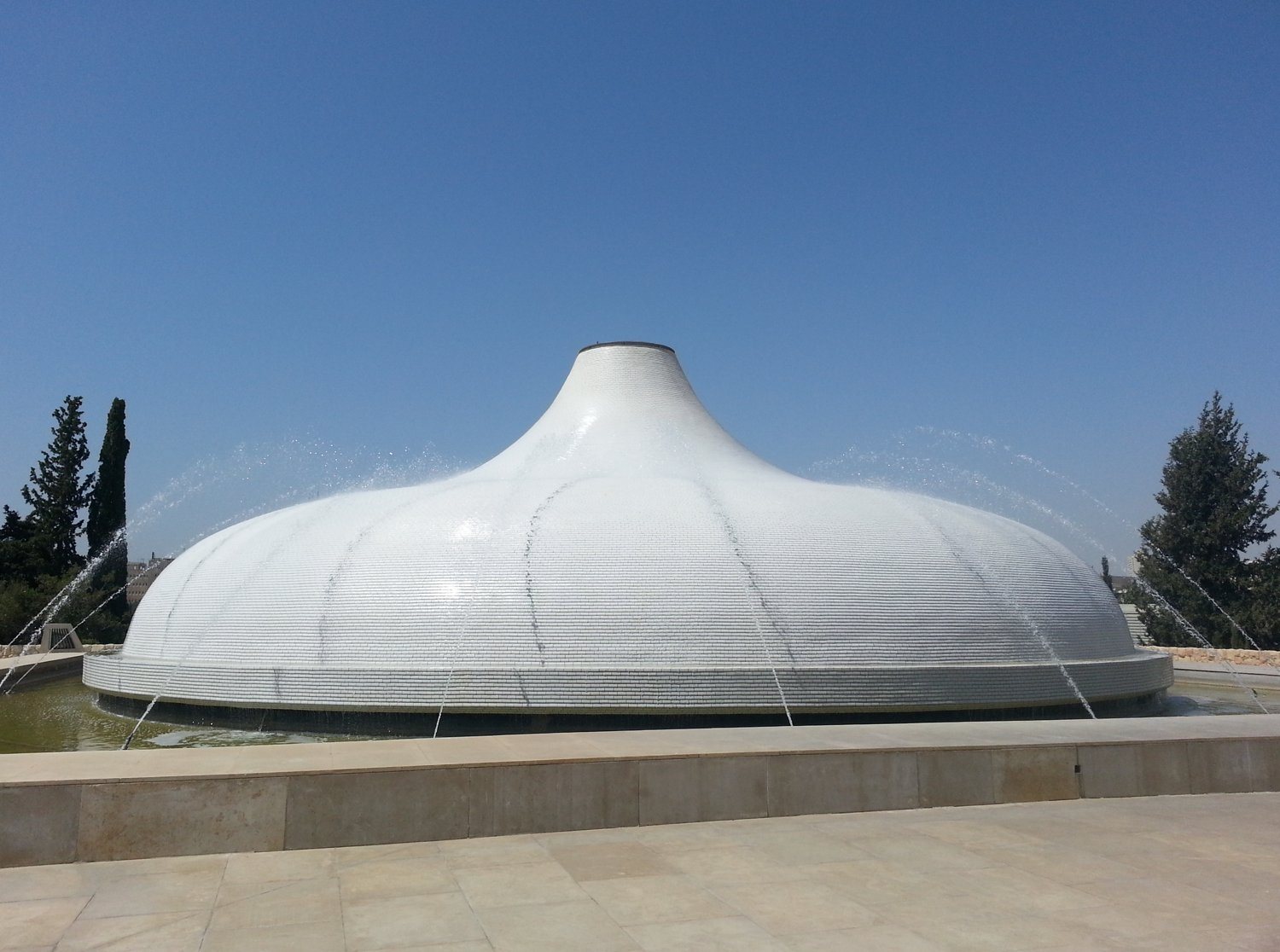 The Shrine of the Book at the Israel Museum, Jerusalem.