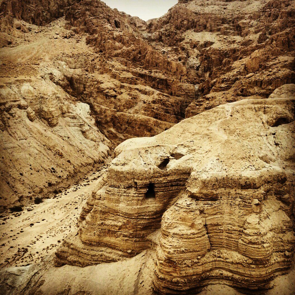 Caves at Qumran