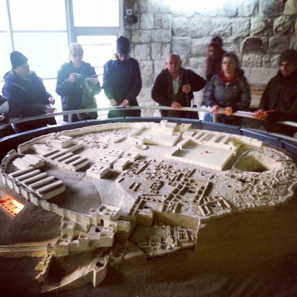 Model of the Israelite city at Tel Meggido
