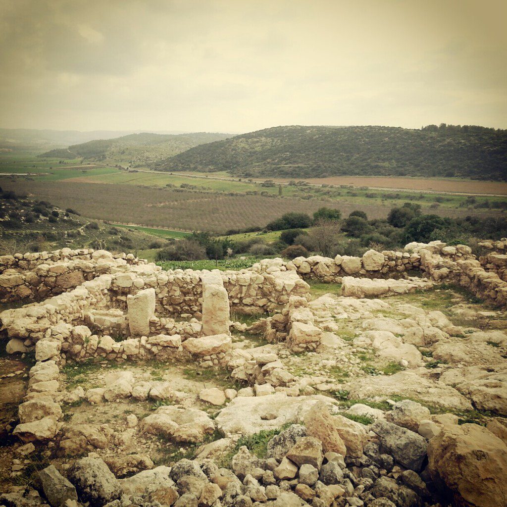 The Israelite fortress from the period of King David at Khirbet Qeiyafa