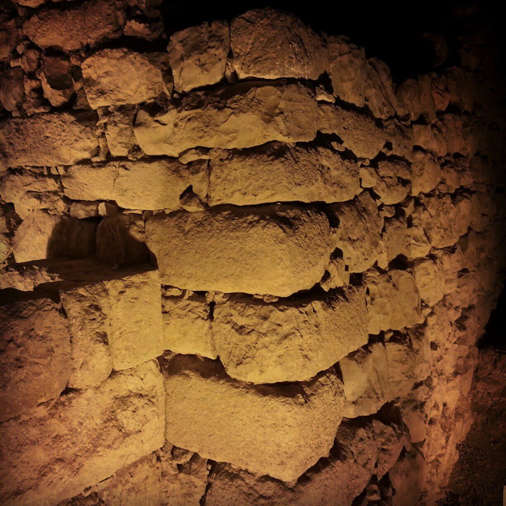 Remains of the gate tower from Hezekiah's wall around Jerusalem