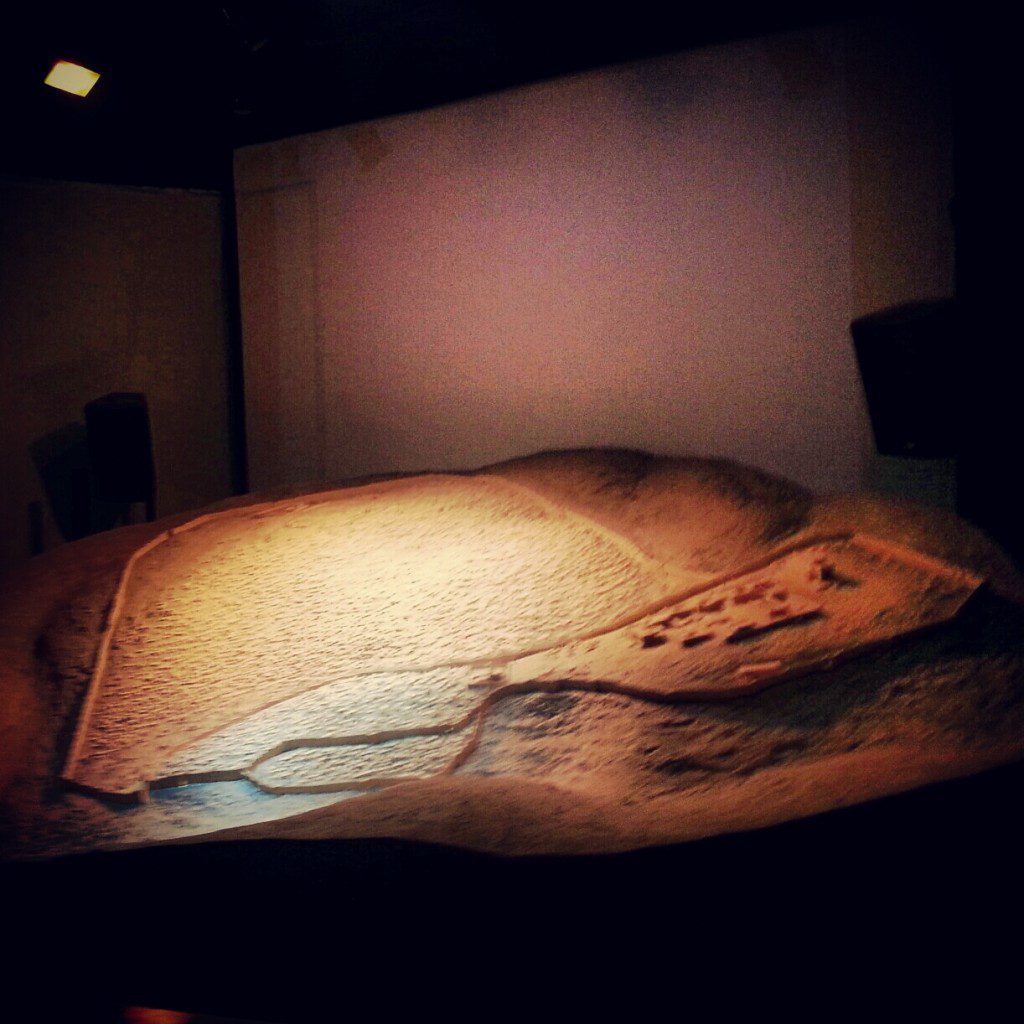 Model of Jerusalem in First Temple times at the Ariel Center