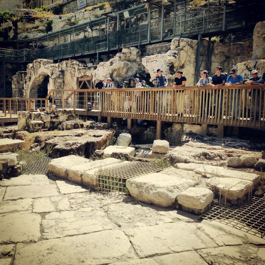 Excavations in the Western Wall Plaza