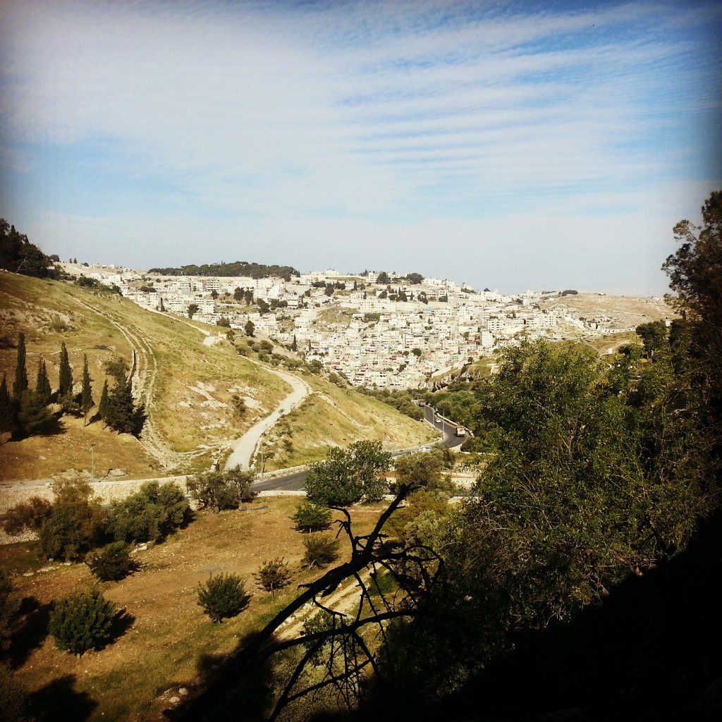 View into Gei Ben Hinnom