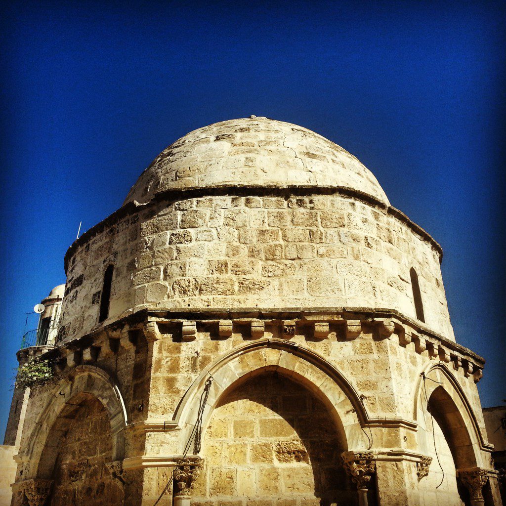 Chapel of the Ascension on the Mount of Olives