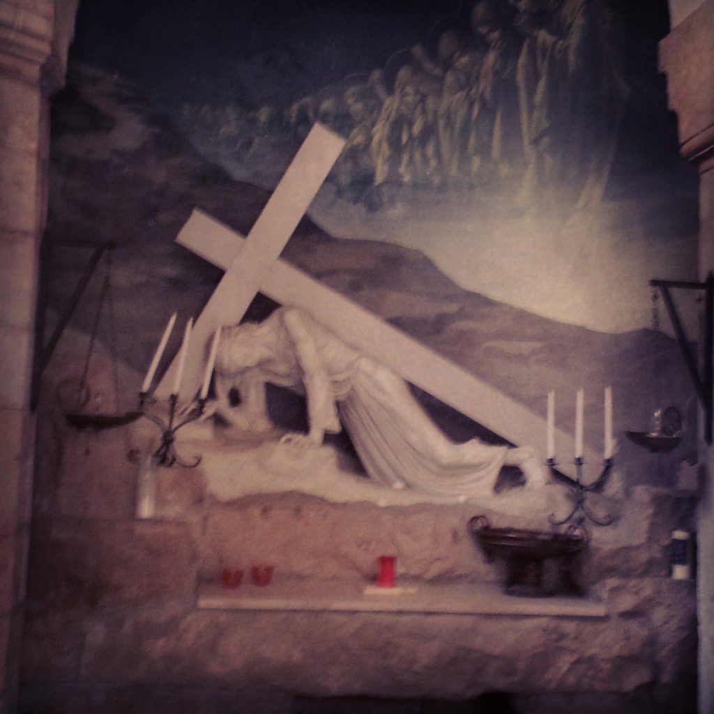 Chapel marking one of Jesus' three falls on the Via Dolorosa
