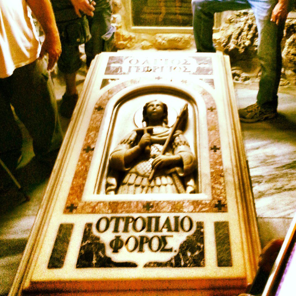 Sarcophagus of St George, Lod