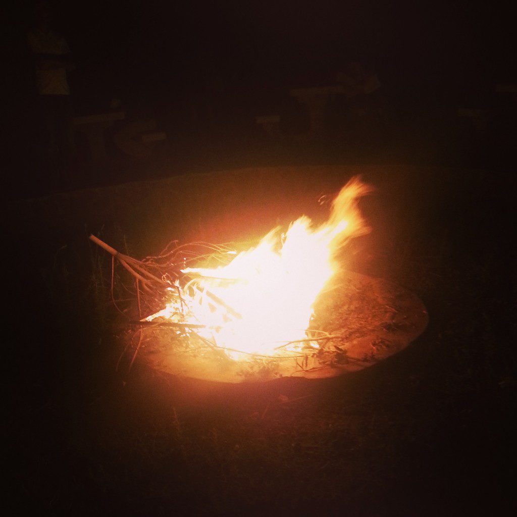 Campfire songs at our kumzitz