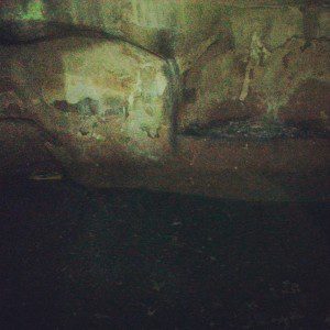 Inside the cistern under the Coptic Church of St Helen