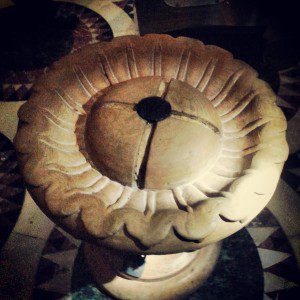 Church of the Holy Sepulchre: site marking the creation of the world