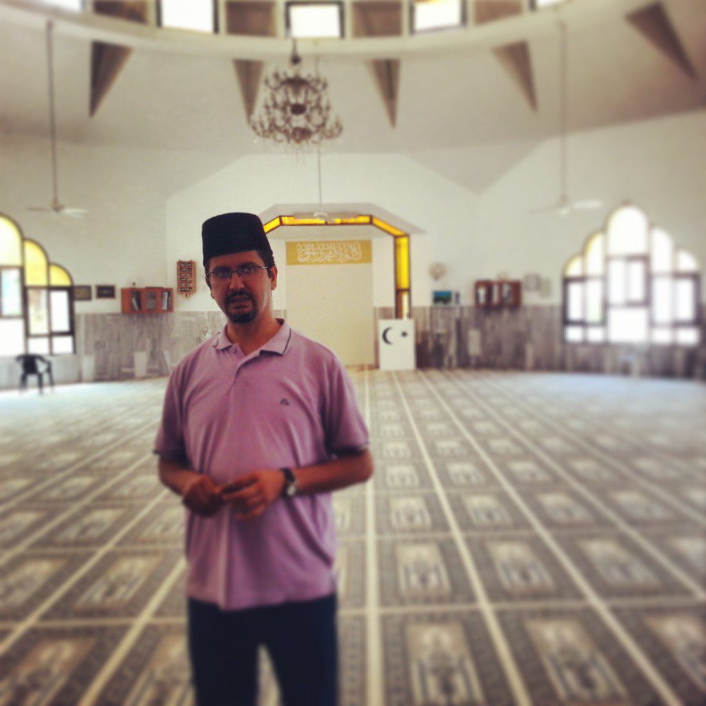 Our kind host at the Centre for Ahmadiyya Islam in Israel