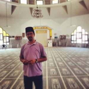 Our kind host at the Centre for Ahmadiyya Islam in Israel