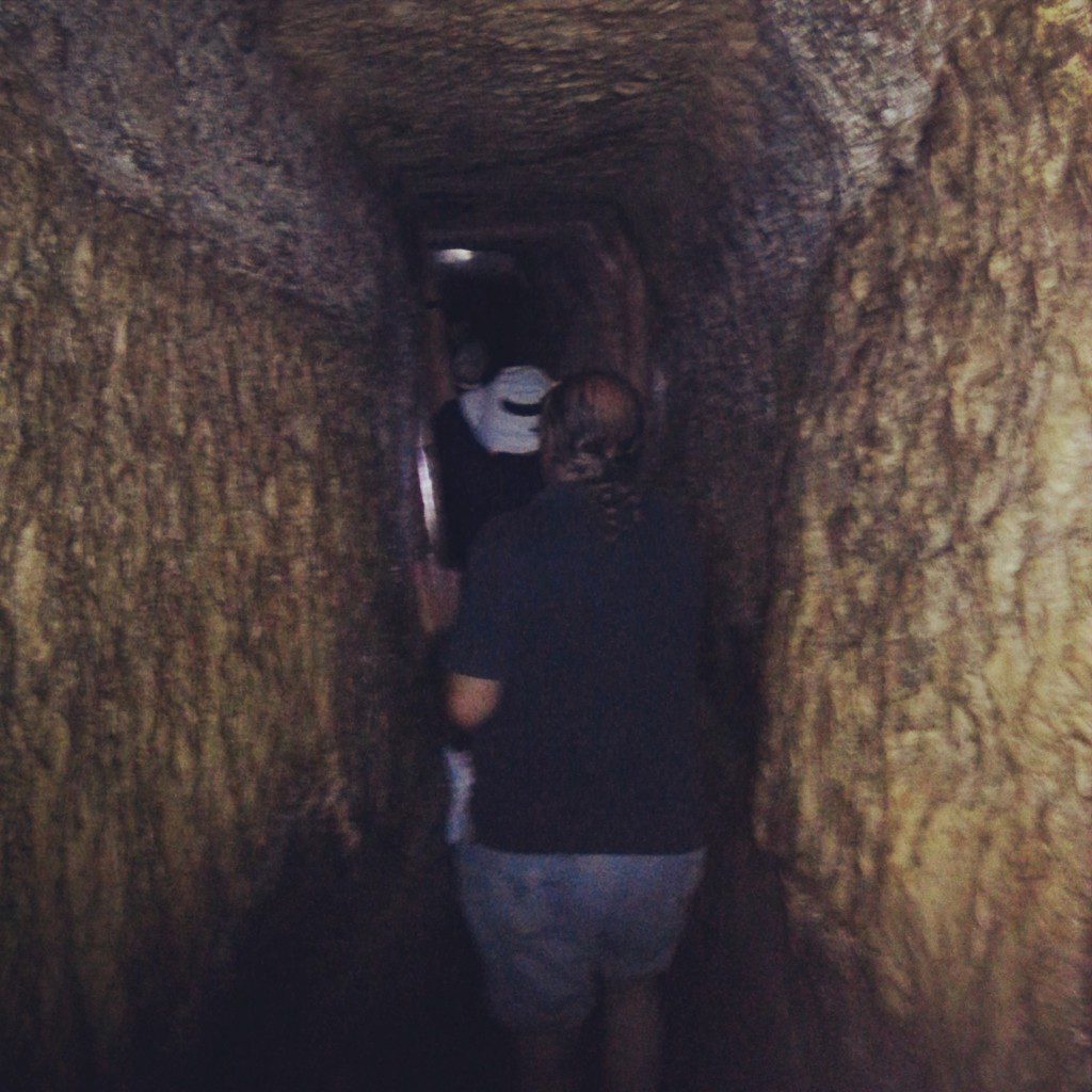 Inside Hezekiah's Tunnel, Jerusalem