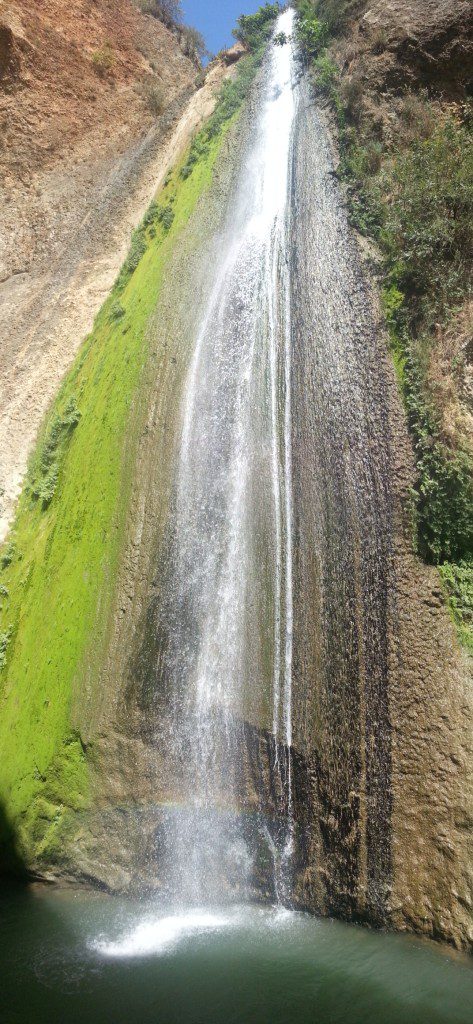 Tanur Waterfall in Nachal Ayun