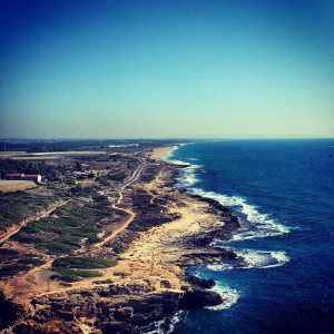 View south from Rosh Hanikra