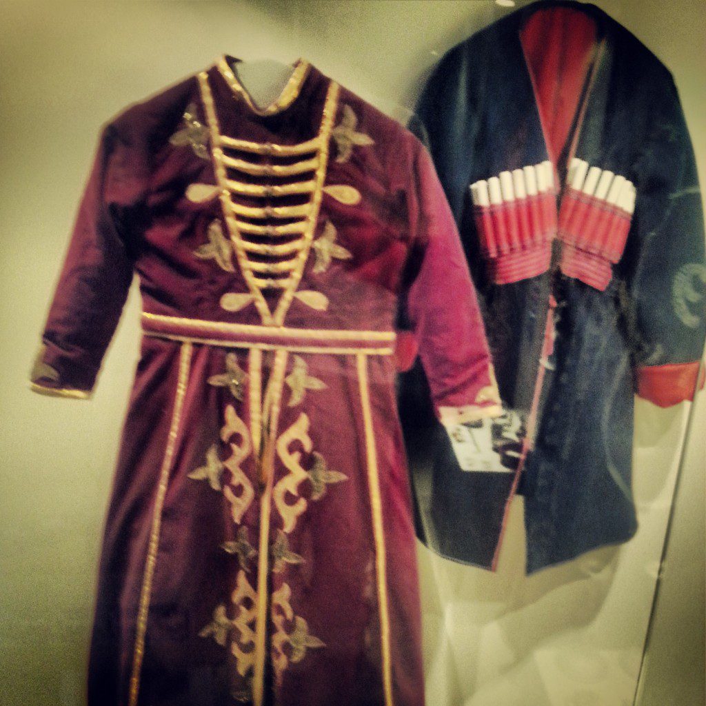 Traditional Circassian dress in Rihaniya