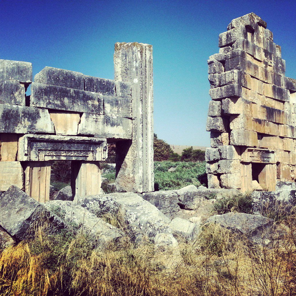 Roman Temple at Tel Kedesh