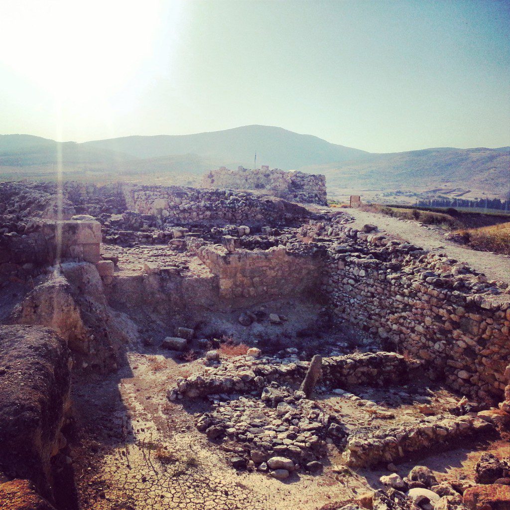 Israelite fortress at Tel Hazor