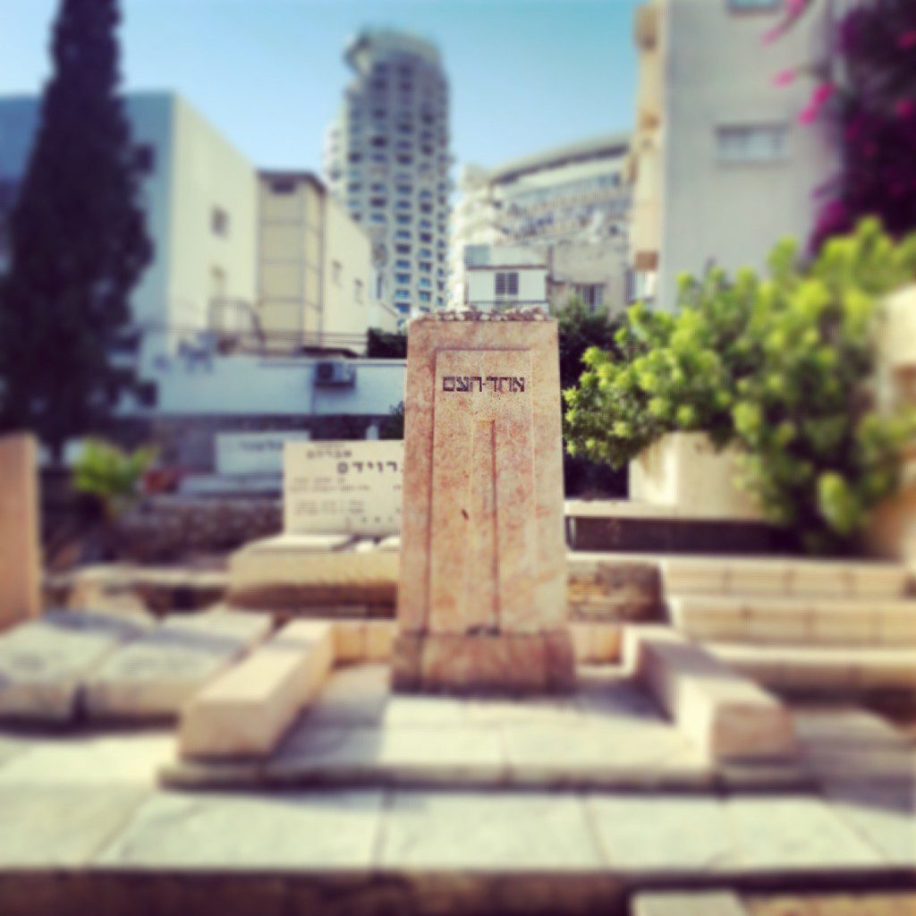 Grave of Ahad Haam, Trumpeldor Cemetery