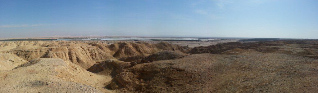 View from the Peace Lookout in the Arava Valley