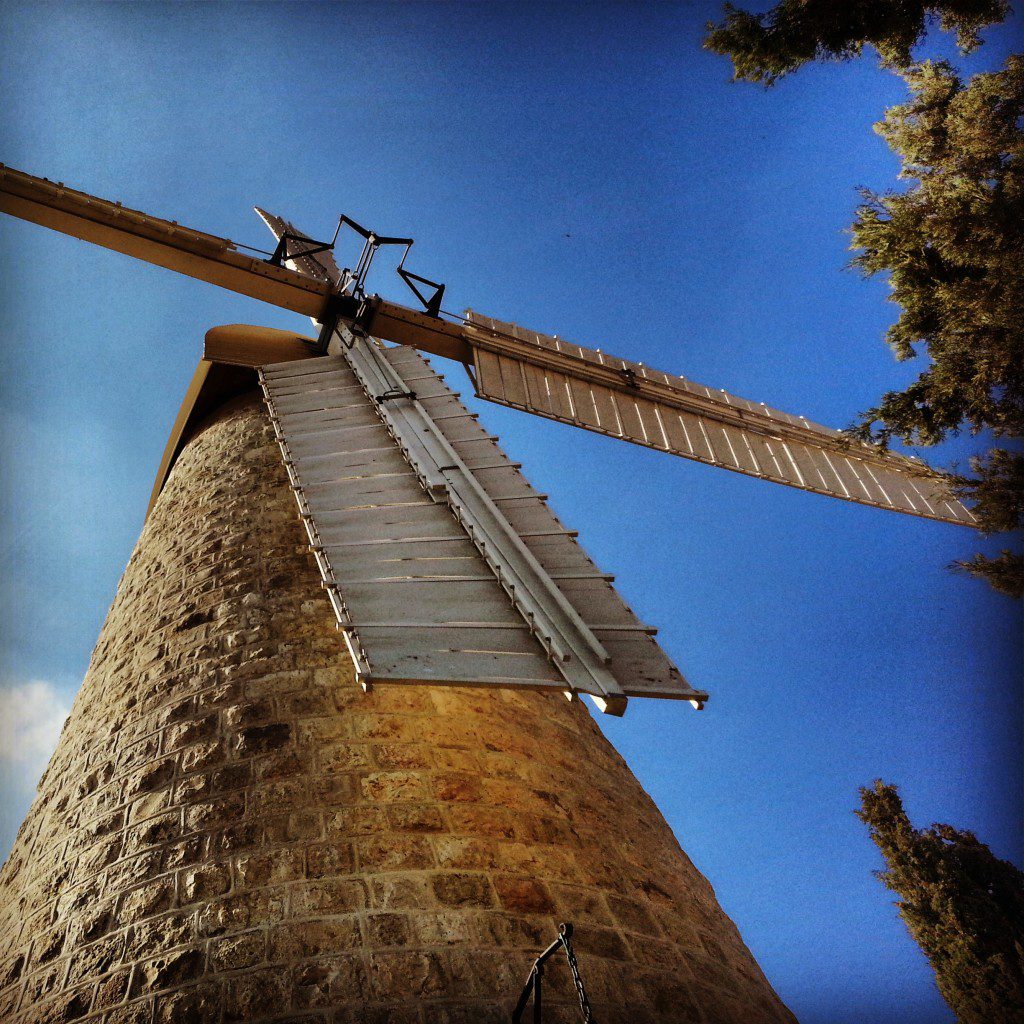 Montefiore Windmill in Mishkenot Sha'ananim