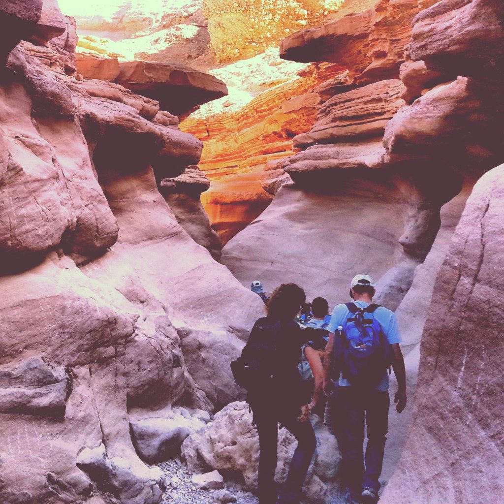 Hiking the Red Canyon in the Eilat Mountains