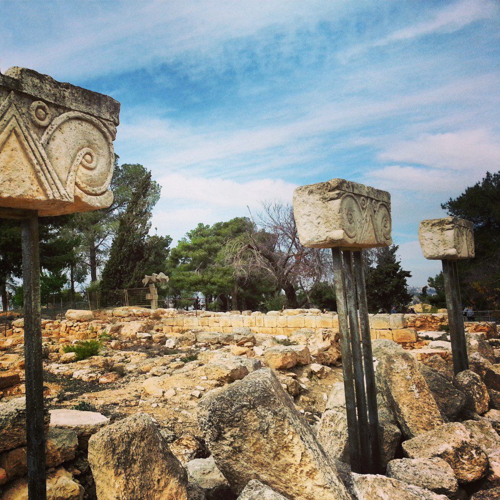 Israelite capitals dating to the 8th century BCE found at Ramat Rachel