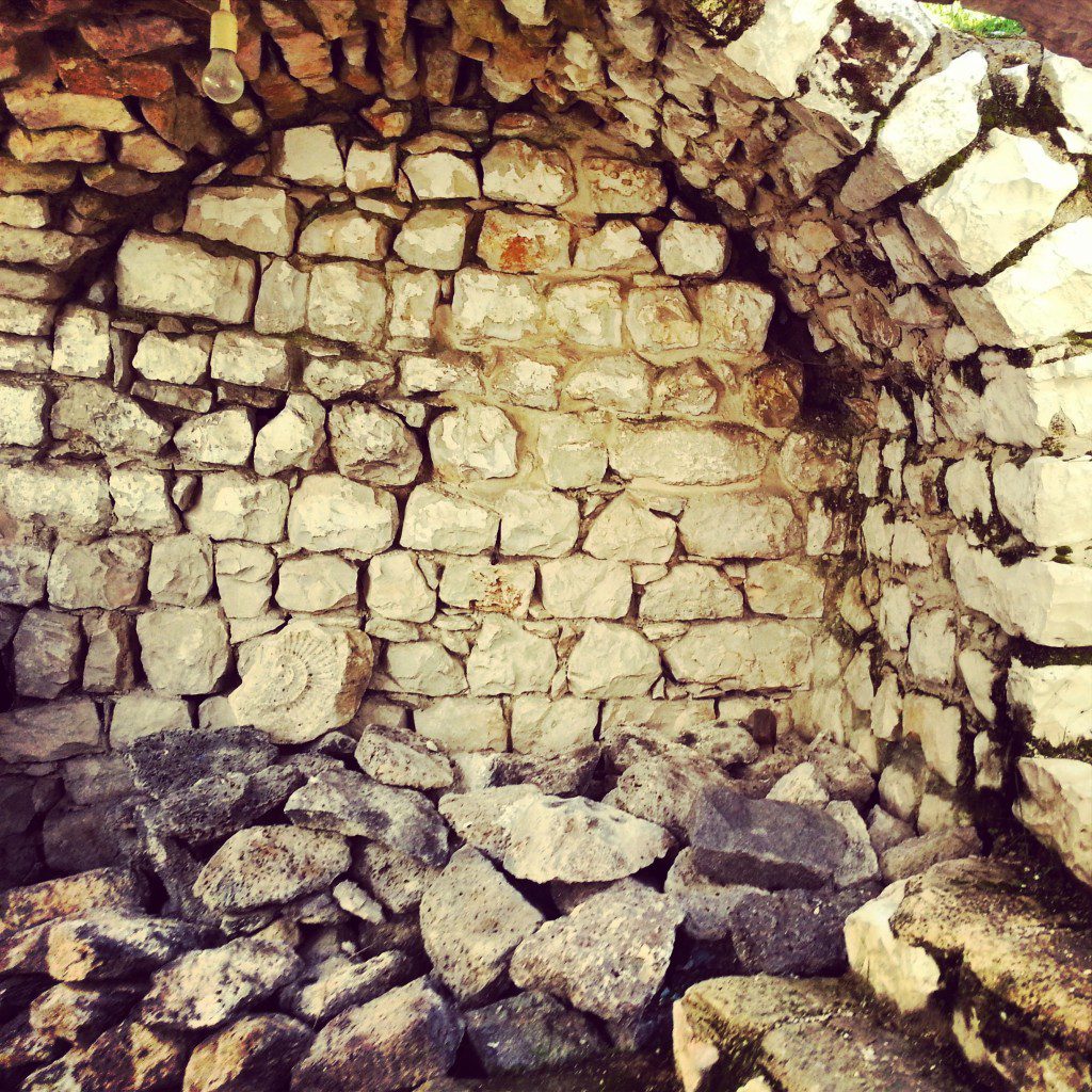 Ruins of a 16th century communal building in Tzefat