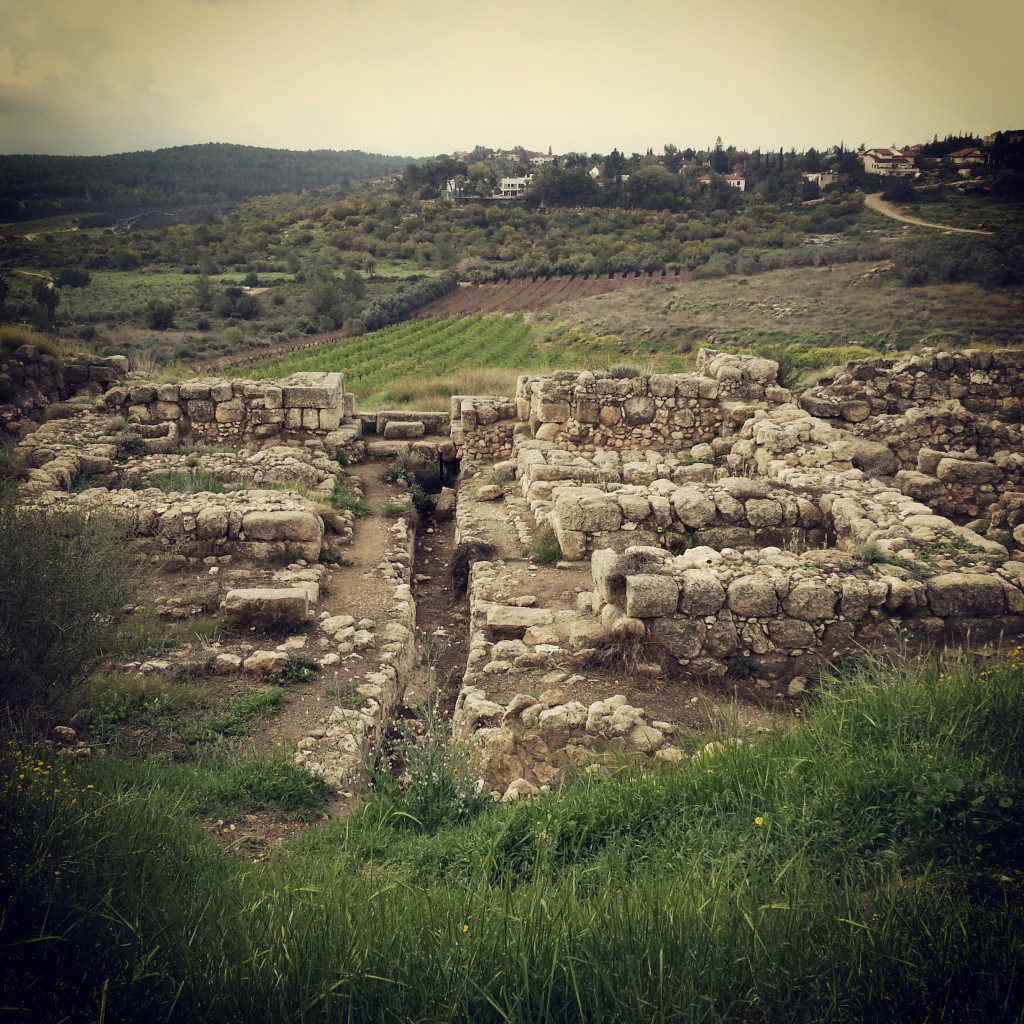 Israelite gate at Tel Gezer