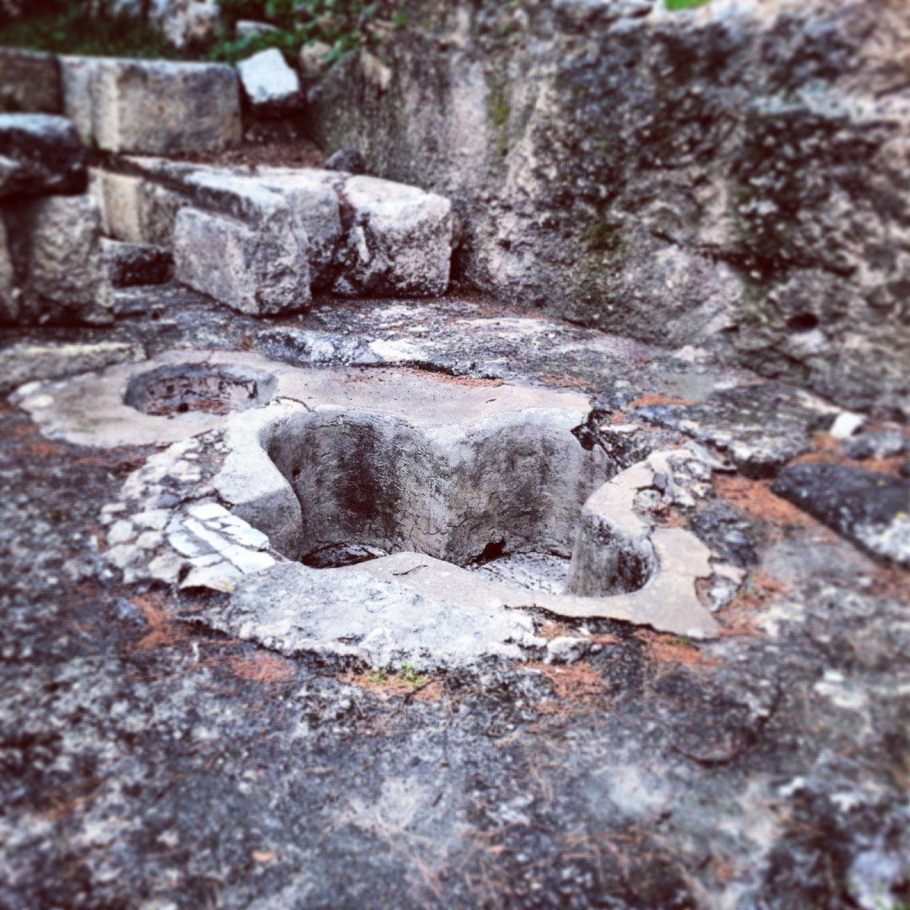 Byzantine period baptistery at ancient Emmaus