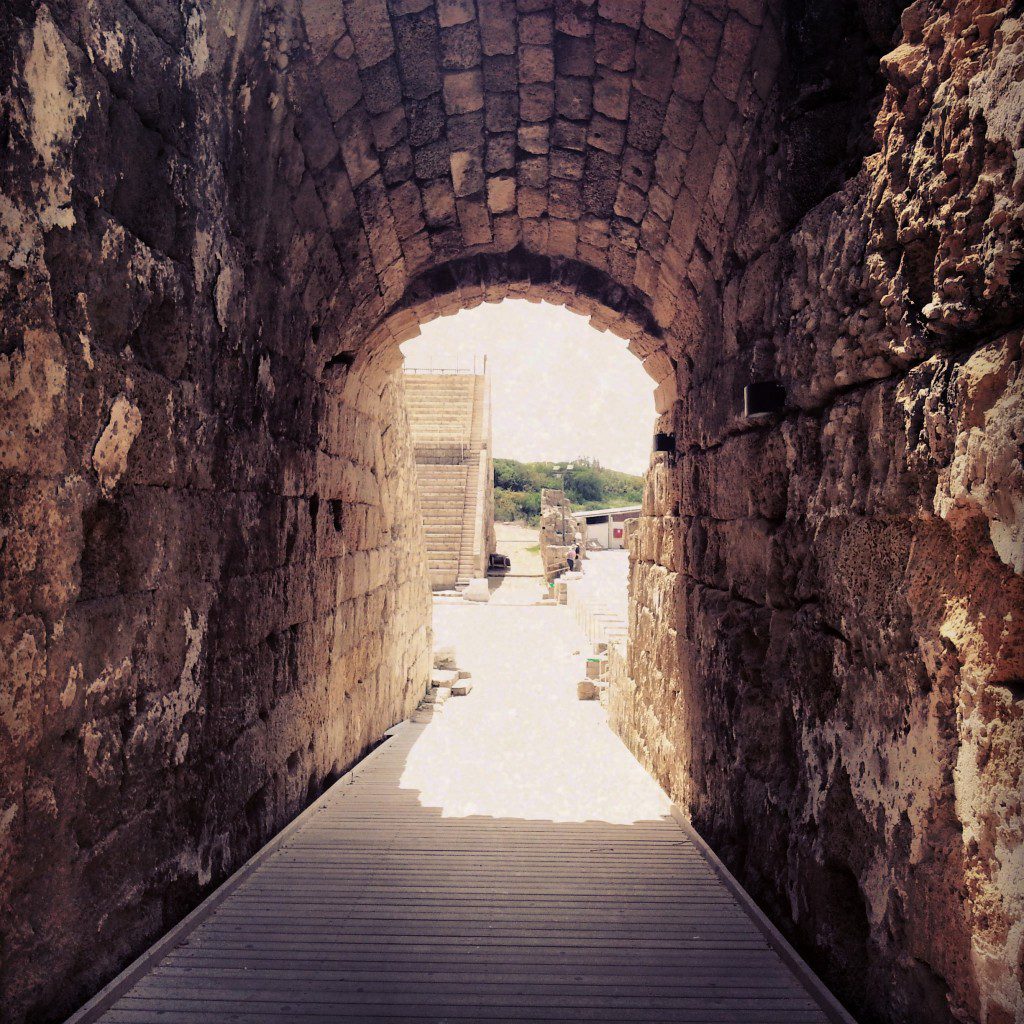 Roman theatre at Caesarea