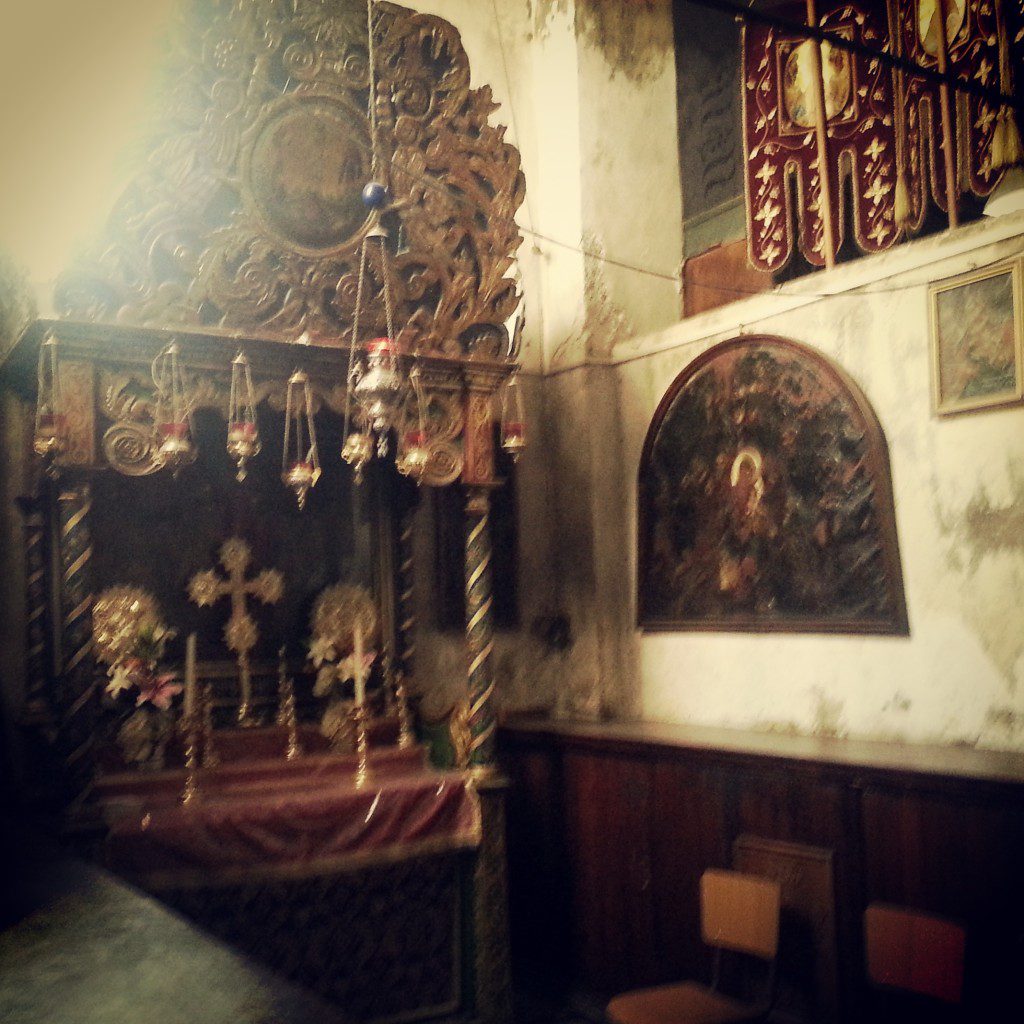 Armenian chapel in the Church of the Nativity, Bethlehem