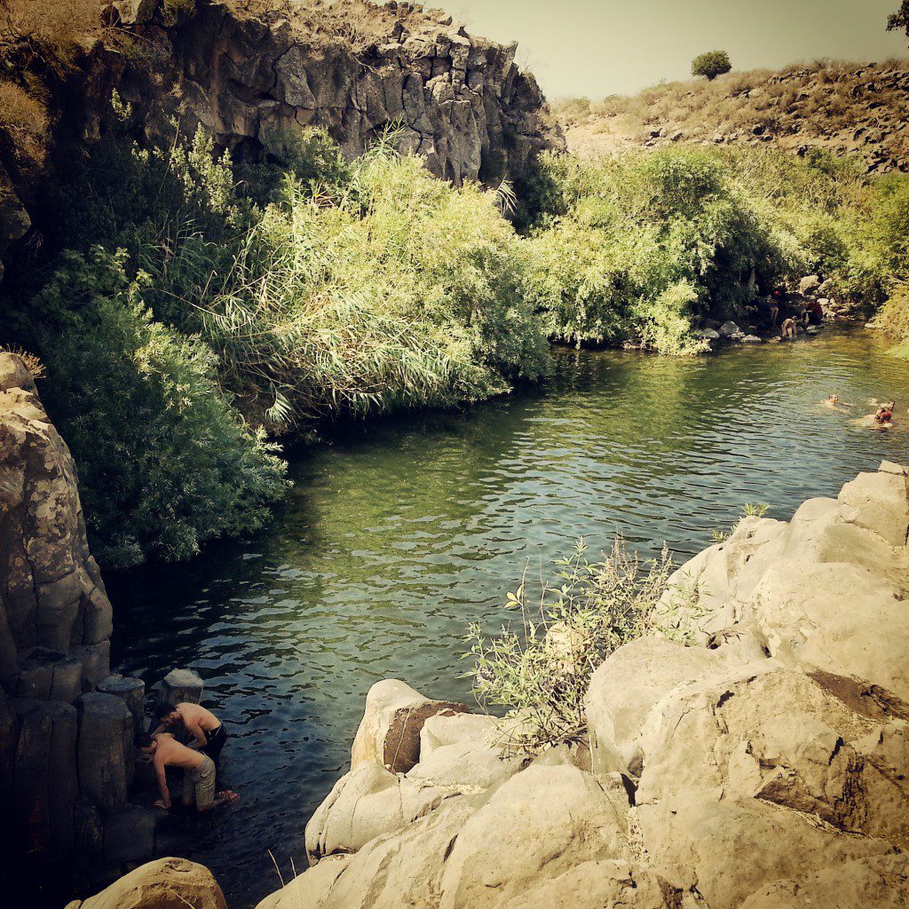 Bathing in the Zavitan Hexagon Pools