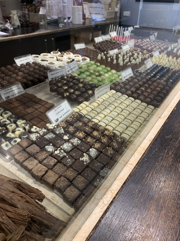 De Karina chocolatier in Ein Zivan, the Golan Heights